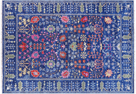Hand Knotted Turkish Oushak Rug - Manhattan Rugs