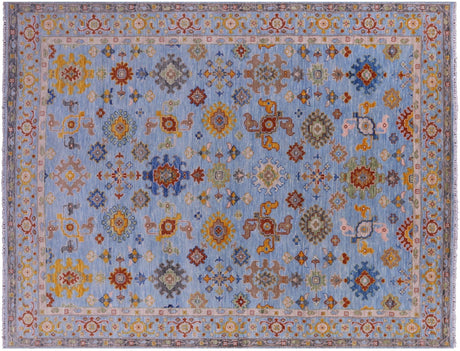 Hand-Knotted Turkish Oushak Wool Rug - Manhattan Rugs