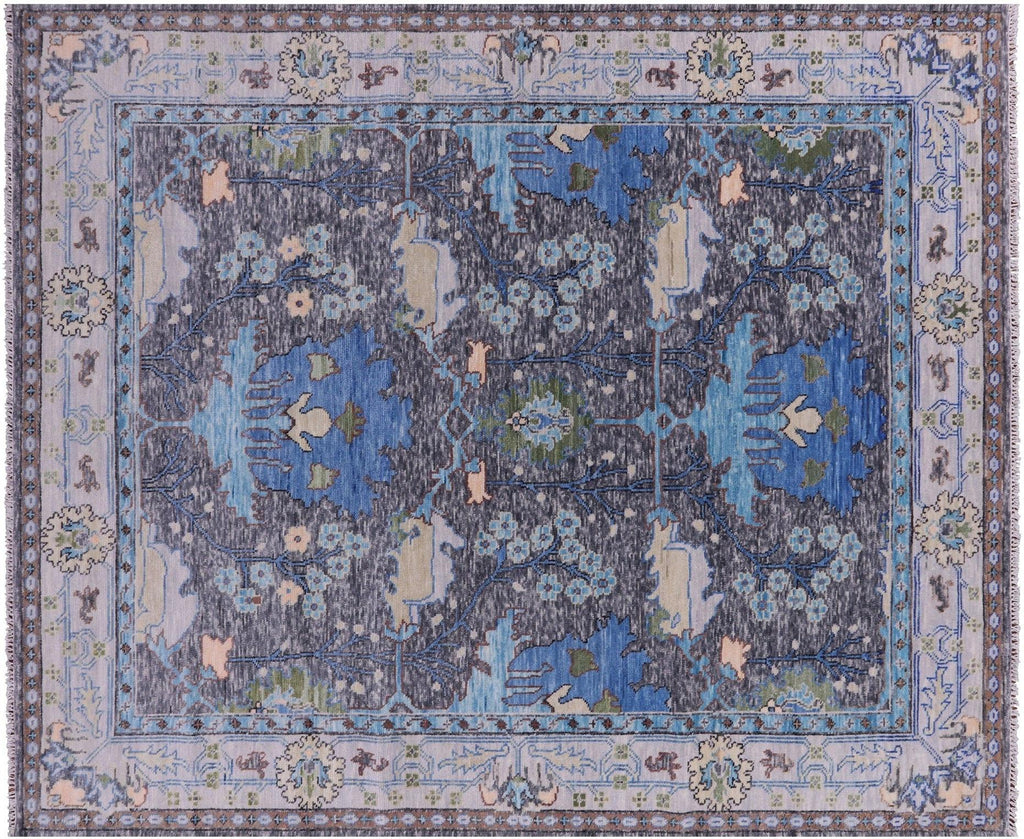 Hand Knotted William Morris Wool Rug - Manhattan Rugs