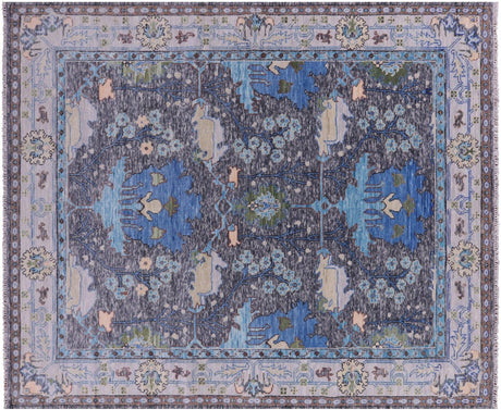 Hand Knotted William Morris Wool Rug - Manhattan Rugs