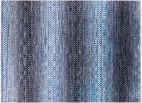 Savannah Grass Wool & Silk Handmade Rug - Manhattan Rugs