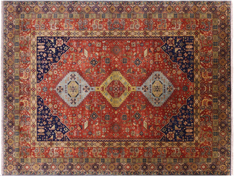 Hand Knotted Persian Tabriz Wool Rug - Manhattan Rugs