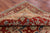 Rust 8' 1" X 10' 2" Heriz Serapi Handmade Wool Rug - Q15993