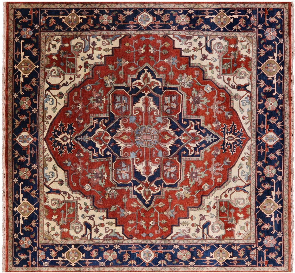 Square Heriz Serapi Handmade Rug - Manhattan Rugs