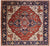 Square Heriz Serapi Handmade Rug - Manhattan Rugs