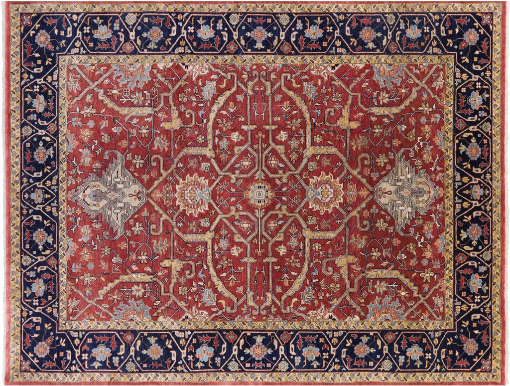 Persian Fine Serapi Hand-Knotted Wool Rug - Manhattan Rugs