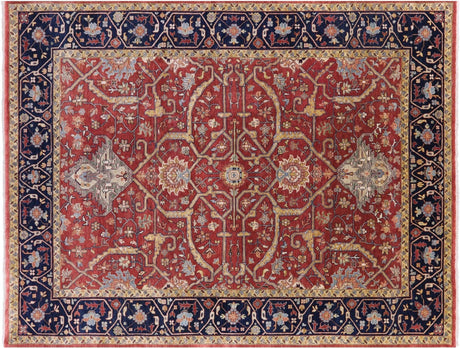 Persian Fine Serapi Hand-Knotted Wool Rug - Manhattan Rugs