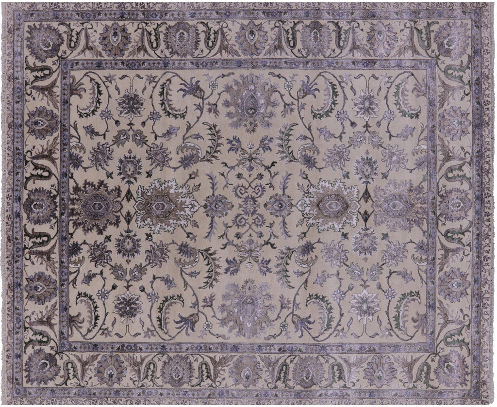 Persian Tabriz Hand Knotted Wool & Silk Rug - Manhattan Rugs