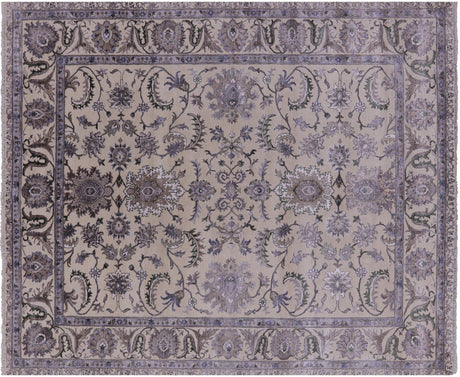 Persian Tabriz Hand Knotted Wool & Silk Rug - Manhattan Rugs