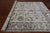 Ivory 8' 1" X 9' 11" Persian Tabriz Hand Knotted Wool & Silk Rug - Q16036
