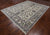 Ivory 8' 1" X 9' 11" Persian Tabriz Hand Knotted Wool & Silk Rug - Q16036