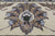 Ivory 8' 1" X 9' 11" Persian Tabriz Hand Knotted Wool & Silk Rug - Q16036