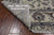 Ivory 8' 1" X 9' 11" Persian Tabriz Hand Knotted Wool & Silk Rug - Q16036