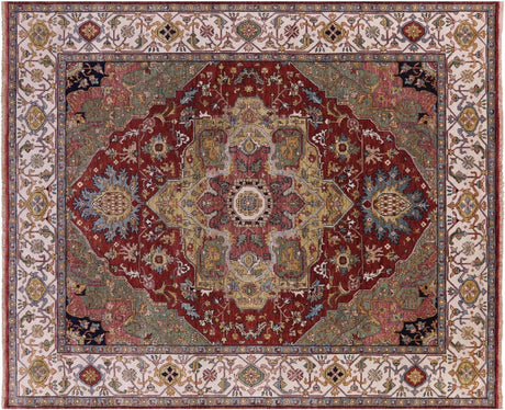 Hand Knotted Persian Fine Serapi Wool Rug - Manhattan Rugs