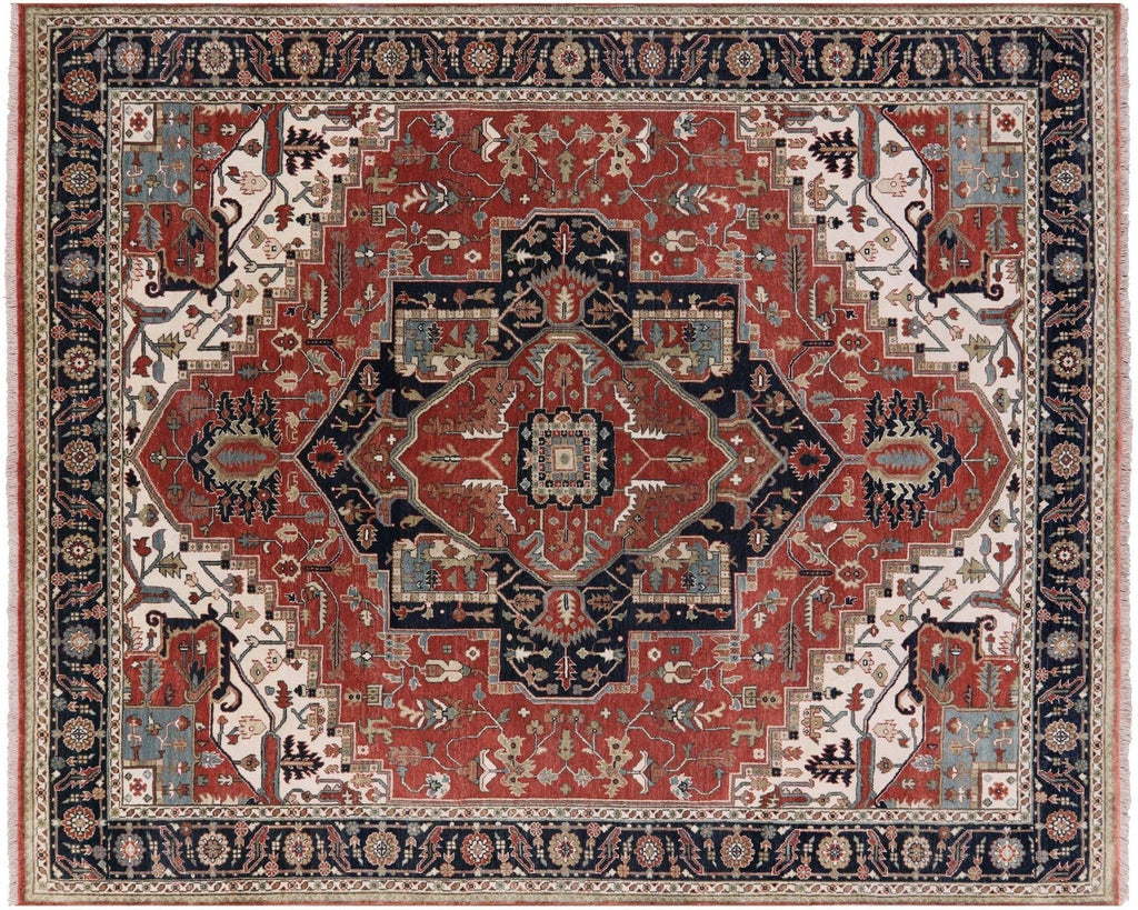 Persian Fine Serapi Hand Knotted Wool Rug - Manhattan Rugs
