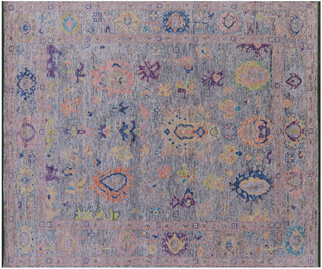 Turkish Oushak Handmade Wool Rug - Manhattan Rugs