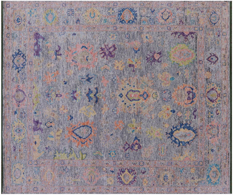 Turkish Oushak Handmade Wool Rug - Manhattan Rugs