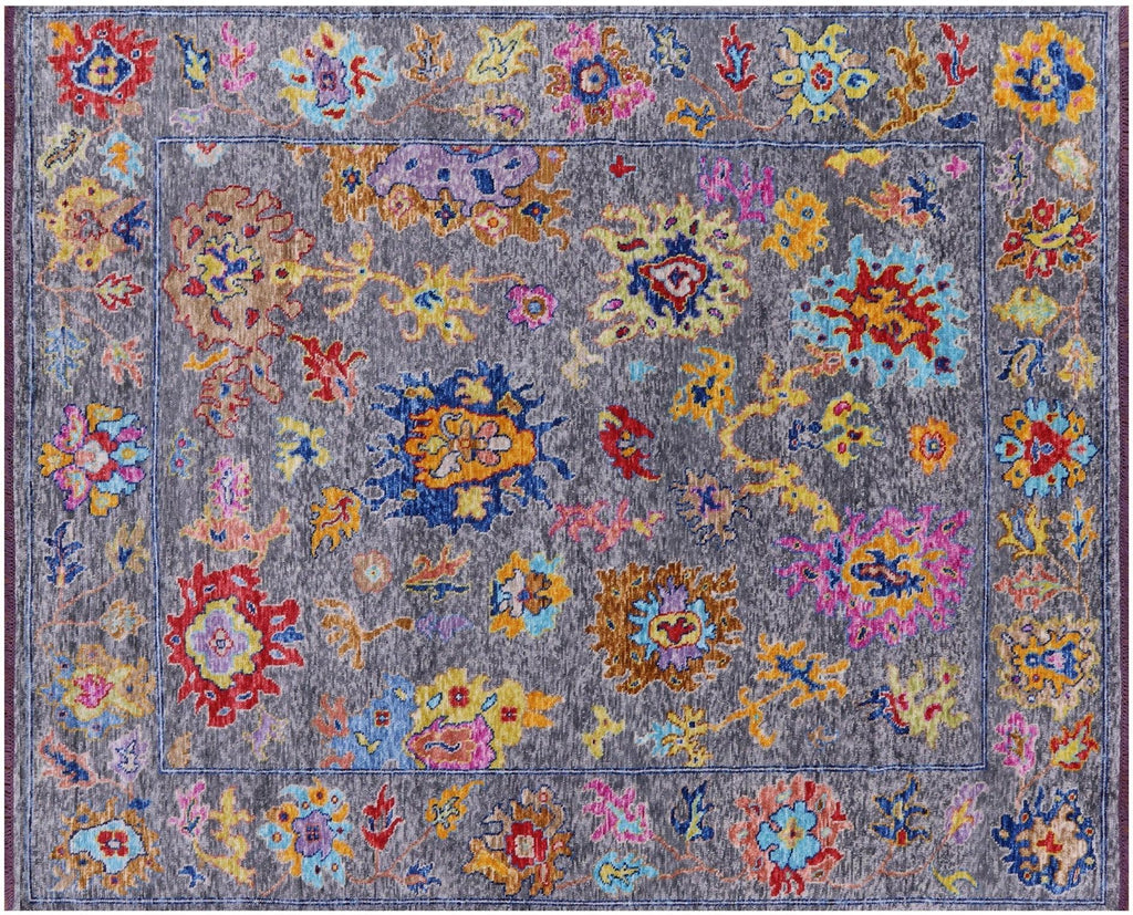 Turkish Oushak Handmade Wool Rug - Manhattan Rugs