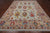 SUPER SALE Ivory Turkish Angora Oushak Handmade Wool Rug 9' 3" X 12' 0" - Q16072