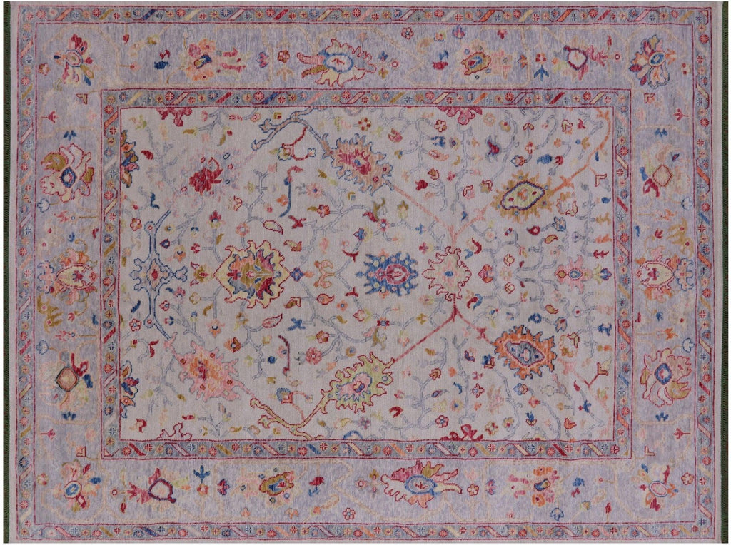 Turkish Oushak Handmade Wool Rug - Manhattan Rugs