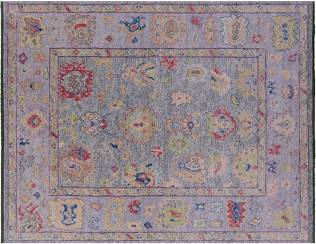 Hand Knotted Turkish Oushak Wool Rug - Manhattan Rugs