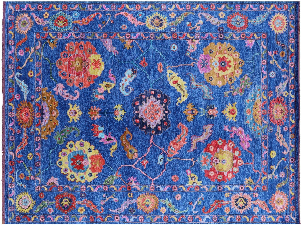 Turkish Oushak Handmade Wool Rug - Manhattan Rugs