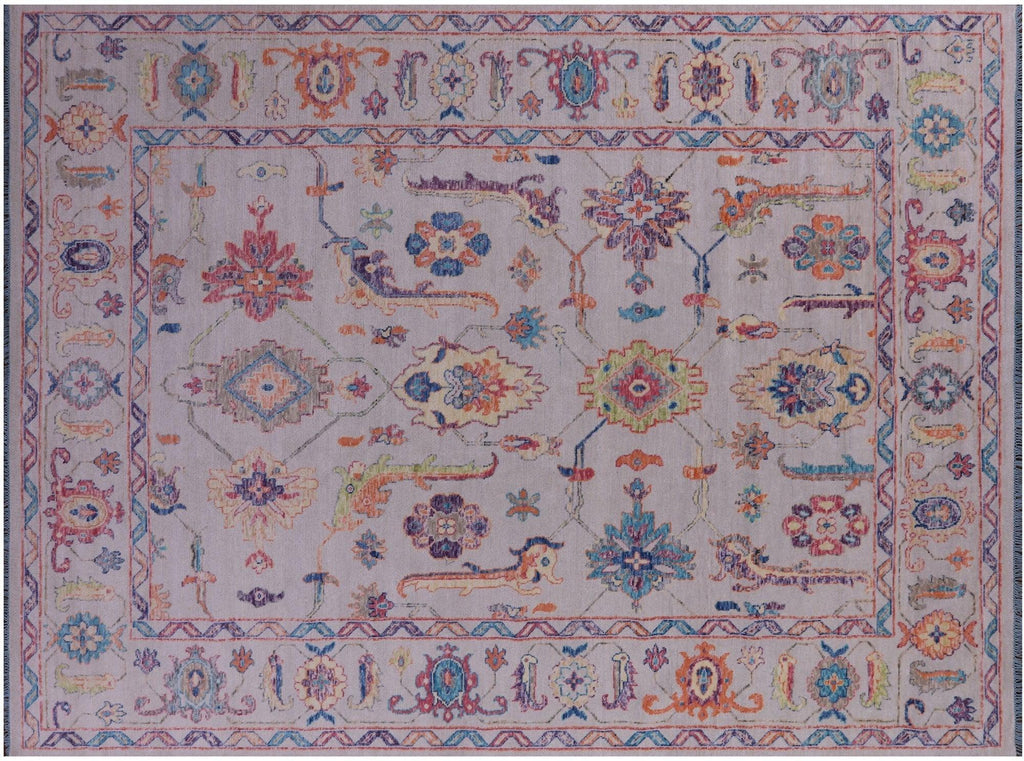 Turkish Oushak Handmade Wool Rug - Manhattan Rugs
