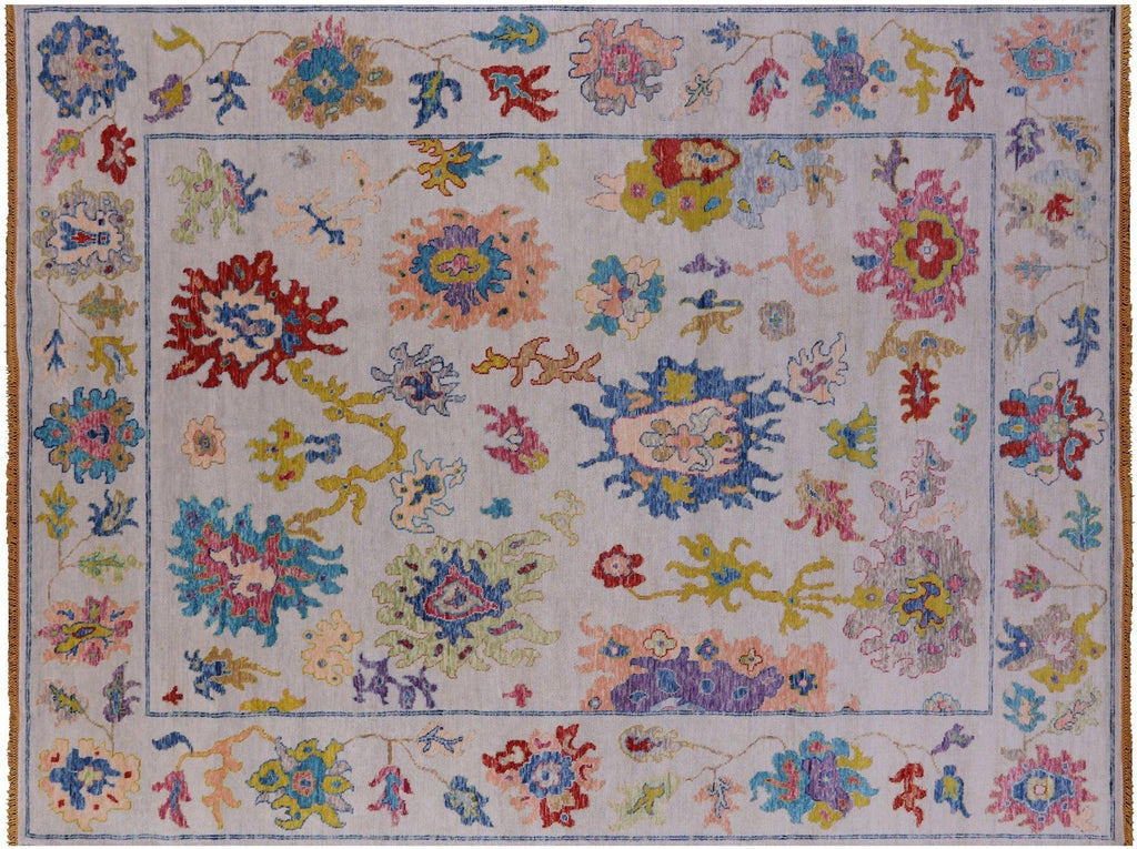 Handmade Turkish Oushak Wool Rug - Manhattan Rugs