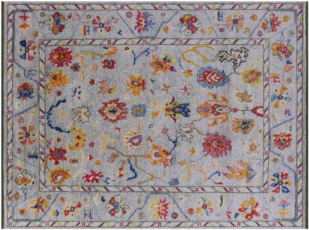 Handmade Turkish Oushak Wool Rug - Manhattan Rugs