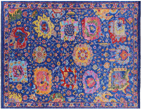 Turkish Oushak Handmade Wool Rug - Manhattan Rugs