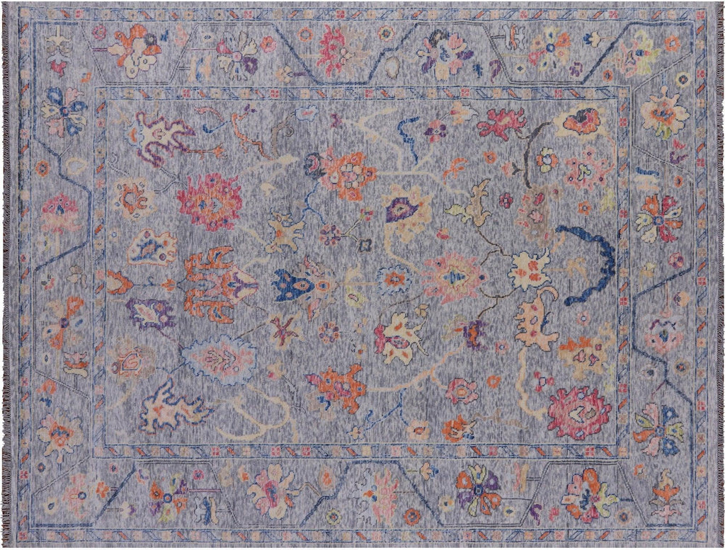 Turkish Oushak Handmade Wool Rug - Manhattan Rugs