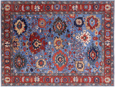 Hand-Knotted Super Heriz Serapi Rug - Manhattan Rugs