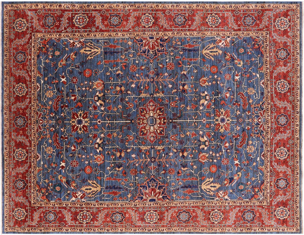 Super Heriz Serapi Hand-Knotted Wool Rug - Manhattan Rugs