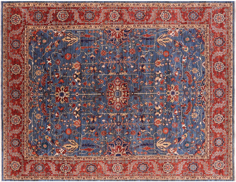 Super Heriz Serapi Hand-Knotted Wool Rug - Manhattan Rugs