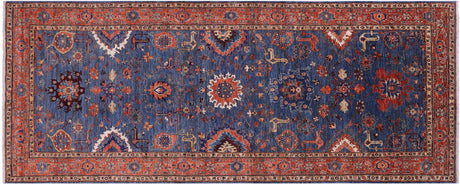 Super Heriz Serapi Hand Knotted Rug - Manhattan Rugs