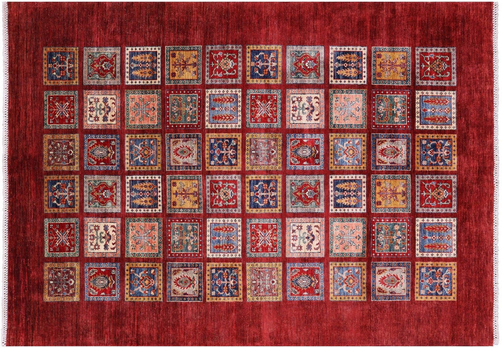 Hand Knotted Persian Garden Design Wool Rug - Manhattan Rugs