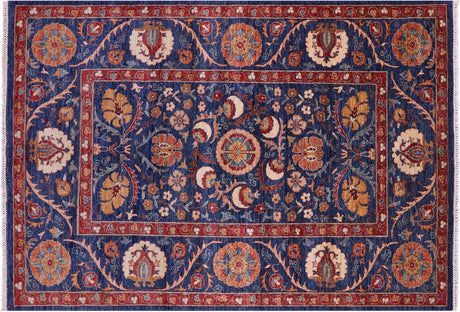 Hand Knotted William Morris Wool Rug - Manhattan Rugs