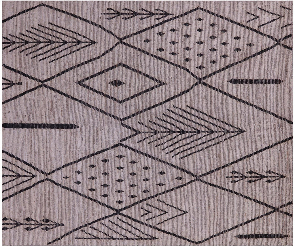 Hand-Knotted Moroccan Wool On Wool Rug - Manhattan Rugs