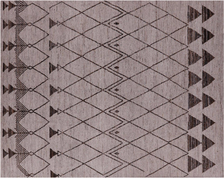 Moroccan Handmade Wool On Wool Rug - Manhattan Rugs