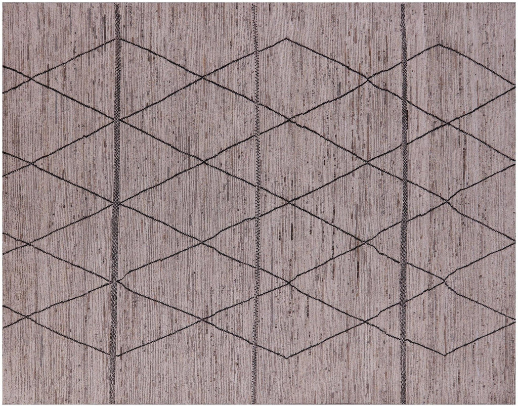 Moroccan Handmade Wool On Wool Rug - Manhattan Rugs