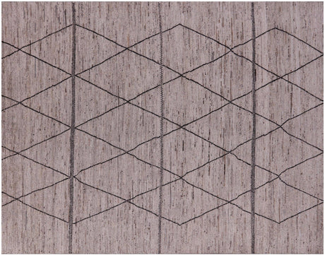 Moroccan Handmade Wool On Wool Rug - Manhattan Rugs