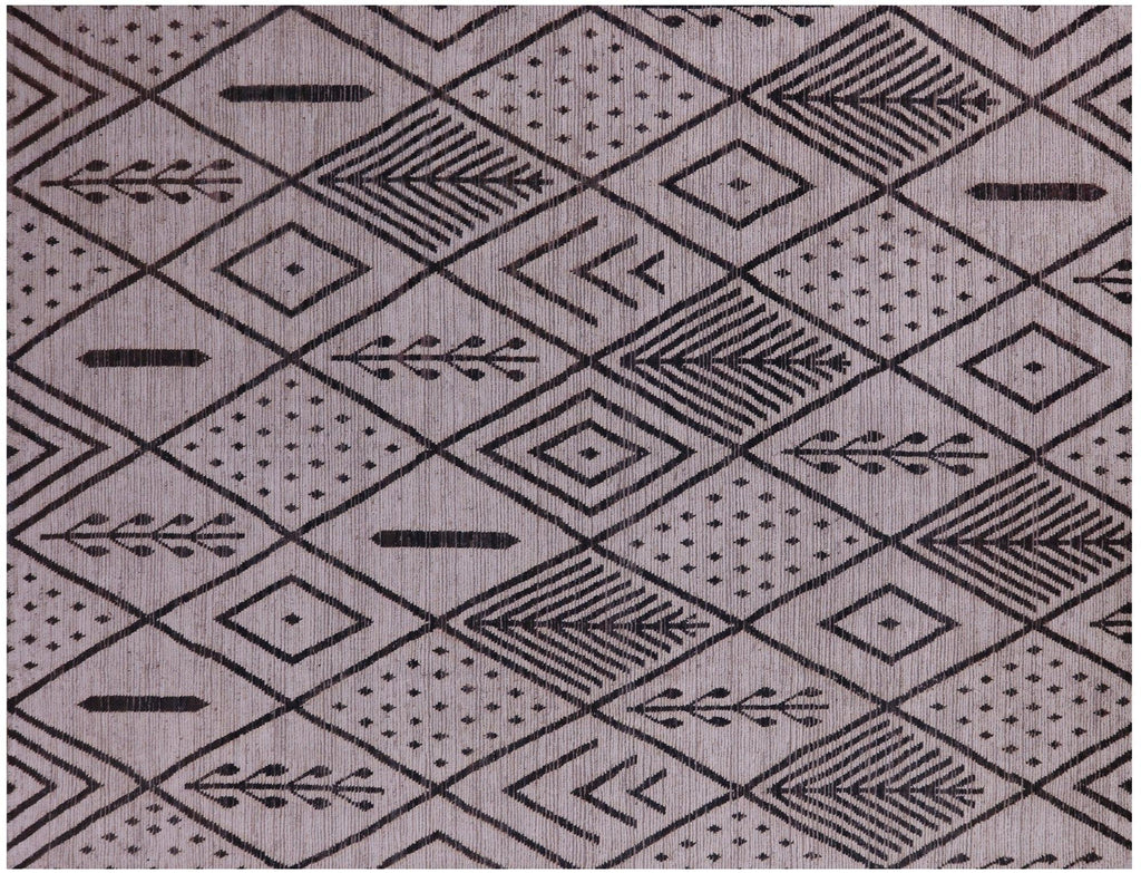 Moroccan Hand Knotted Wool On Wool Rug - Manhattan Rugs