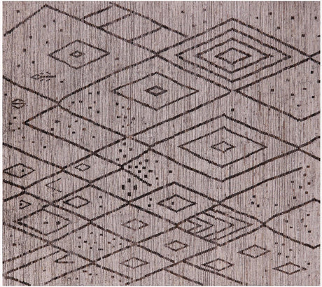 Moroccan Hand Knotted Wool On Wool Rug - Manhattan Rugs