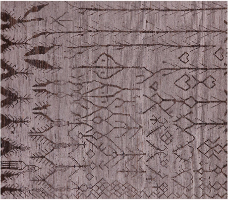 Moroccan Handmade Wool On Wool Rug - Manhattan Rugs