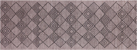 Moroccan Hand Knotted Wool On Wool Rug - Manhattan Rugs