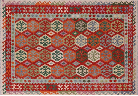 Flat Weave Kilim Reversible Wool On Wool Rug - Manhattan Rugs