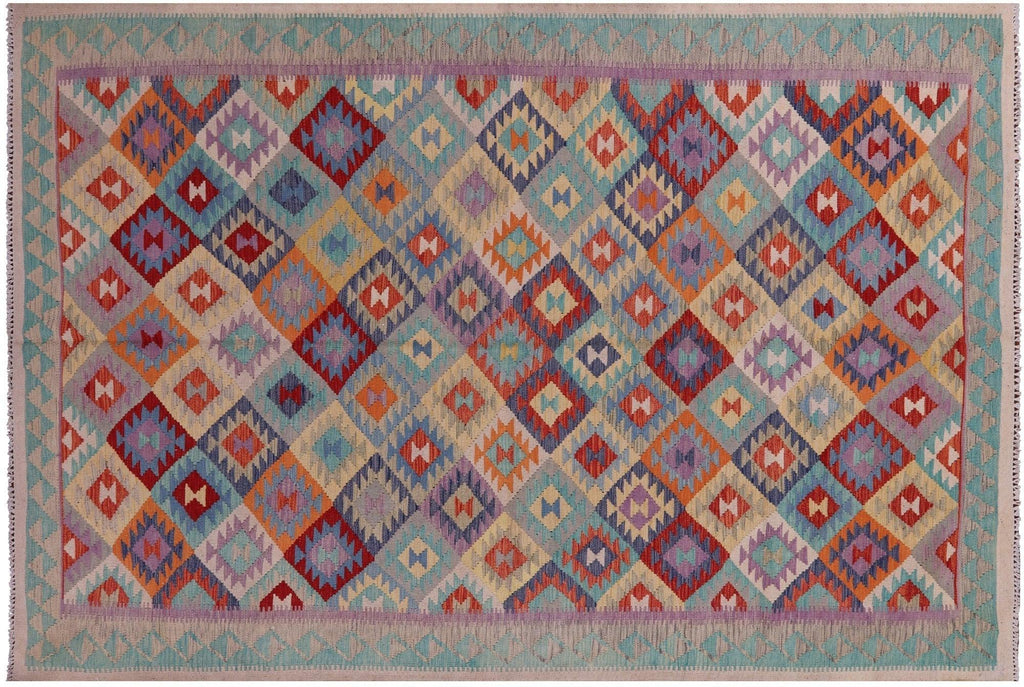 Reversible Wool On Wool Kilim Flat Weave Rug - Manhattan Rugs