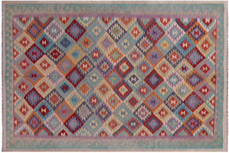 Reversible Wool On Wool Kilim Flat Weave Rug - Manhattan Rugs