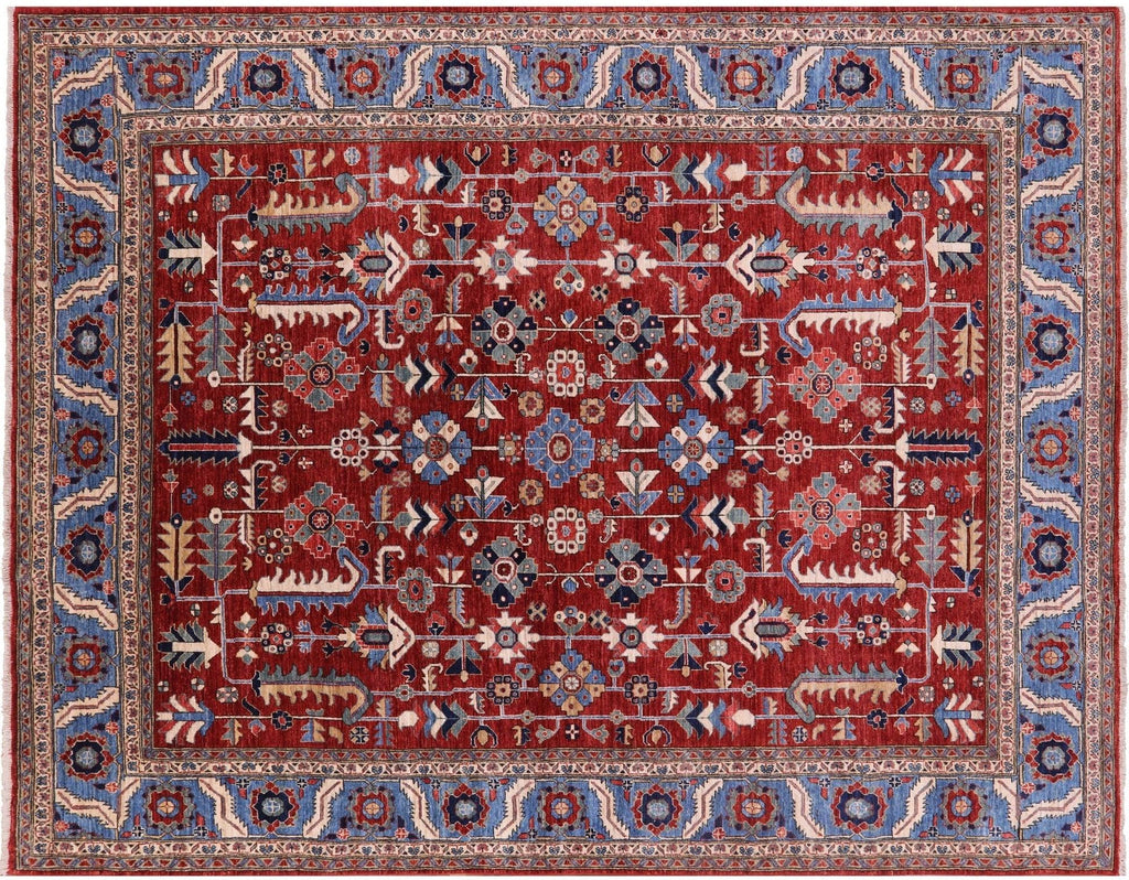Super Heriz Serapi Hand-Knotted Wool Rug - Manhattan Rugs