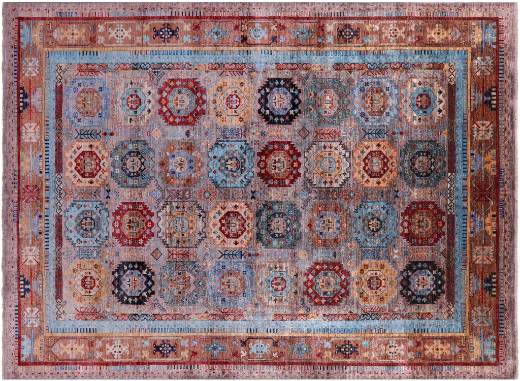Fine Turkmen Ersari Hand Knotted Rug - Manhattan Rugs